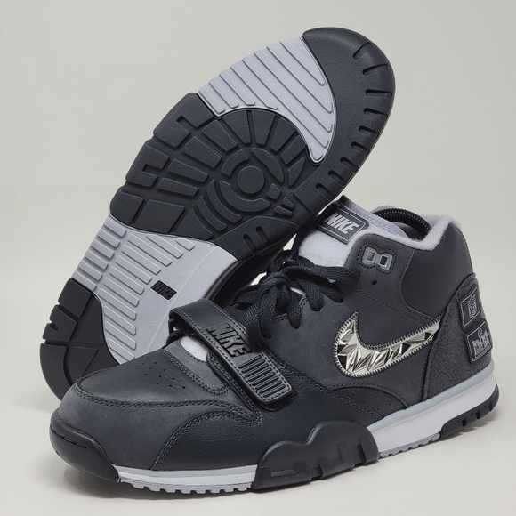 Nike Air Trainer 1 SB LVIII Super Bowl Men’s Size 8.5 Anthracite FJ6195-001 New - Picture 1 of 10